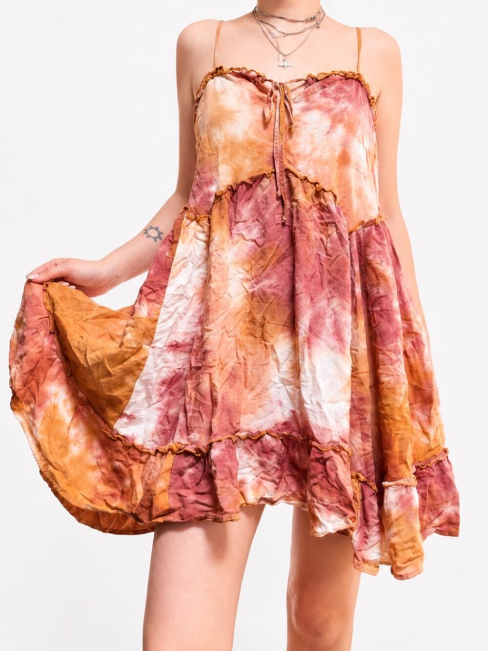 Flowy Mini Babydoll Sun Dress
